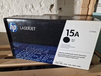 Tonery HP LaserJet 15A C7115A cierny - 2