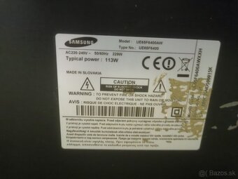 Samsung 65" ue65f6400 velky 162cm tv za 200€ - 2