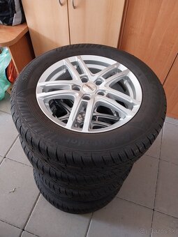 Elektróny 6Jx16H2 na zimných pneumatikách 215/60 R16 - 2