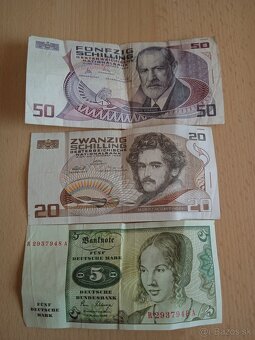 Predám Rôzne bankovky aj mince - 2