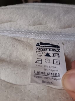 Darujem 2 ks matracov zn. MATERASSO - 2