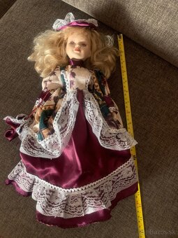 Bábika porcelánová retro - 2