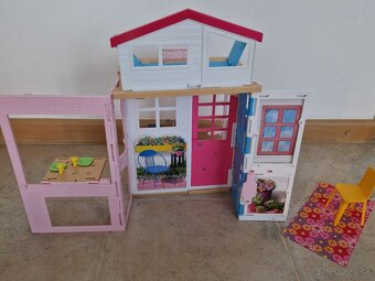 Barbie krásny dom + Barbie - 2