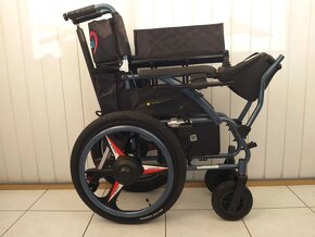 Elektrický invalidny vozik 46cm vaha 26kg do 110kg NOVY - 2