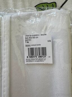 Predám nový nerozbalený dlhý obal na svadobné šaty 80x180 cm - 2
