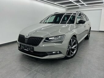 Superb Combi 2,0 TDI Sportline 110kW Top stav - 2