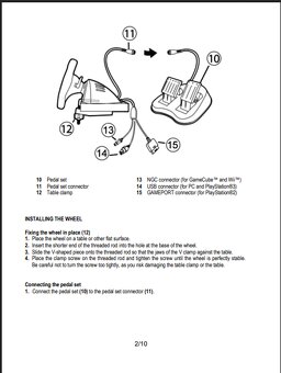 Závodný volant Thrustmaster Universal Challenge 5-in-1 V.4 - 2