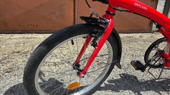 Skladací bicykel oxylane 120 decathlon - 2