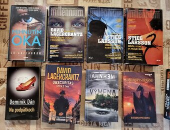 Connelly, Agatha Chrisitie, Millenium, Stephen King, Anhem,. - 2