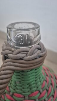 Predam opleteny demizon 3l - 2