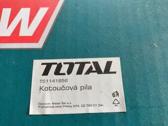 Okružná píla Total tools TS1141856 nova - 2