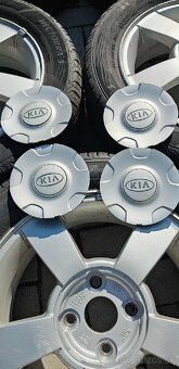 Originálne hliníkové disky Kia Rio II – 5 ks s pneumatikami - 2