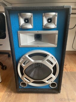 Predám audio zostavu – Skytec reproduktory + zosilňovač - 2