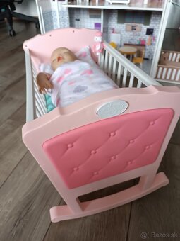 Bábika Baby Annabell s kolískou - 2