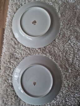 2x dekorativne porcelanove taniere - 2