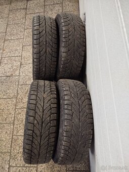 Zimné pneu 185/60 R14 82T plech. disky 4x100 R14 - 2