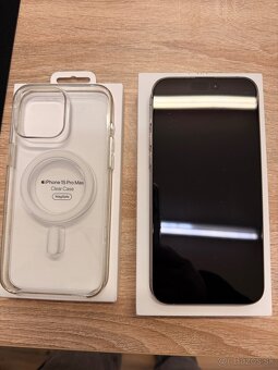 iPhone 15pro Max Natural Titanium 256gb - 2