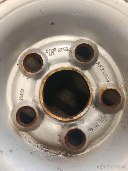 Plechové disky 5X112R16 stred 57.1 - 2