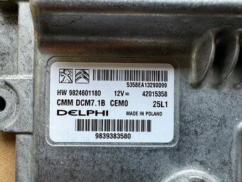 PSA BOXER JUMPER MOVANO 2.2 BLUE HDi Riadiaca Jednotka - 2