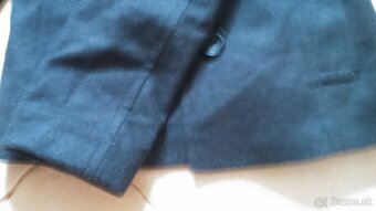 Damsky moderny flausovy kabat-sako - 2