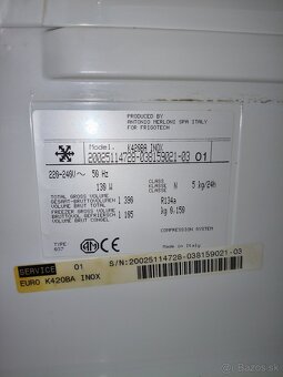 Chladnička s mrazničkou Eurotech - 2