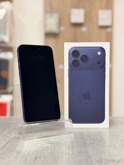 100% BATÉRIA - Apple iPhone 17 Pro Max 512GB Deep Blue - 2