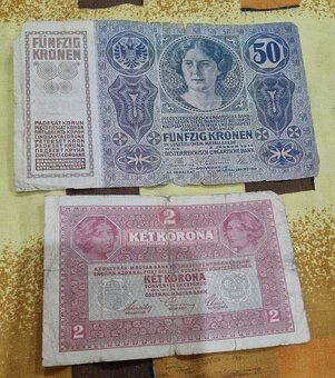 Starožitné bankovky - 2