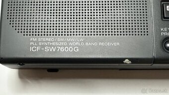 Sony ICF-  SW 7600 G - 2