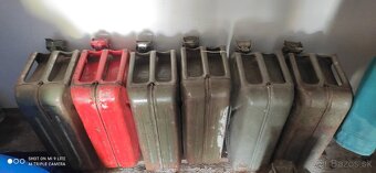 PREDÁM PLECHOVÉ BANDASKY 20,10l - 2