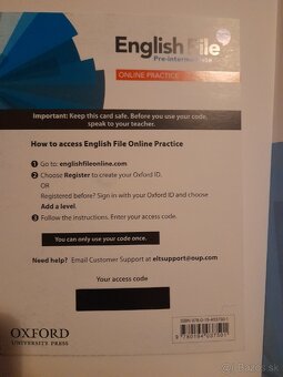 ČISTO NOVY ENGLISH FILE PRE INTERMEDIATE - 2