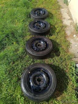 LETNÉ PNEUMATIKY 165/70 R14 NA NOVÝCH DISKOCH - 2