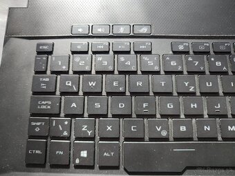 Asus Zephyrus S vrchny diel s rgb klavesnicou 100e - 2