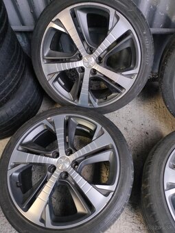 4ks alu disky orig. Peugeot 5x108 R18 225/40 r18 - 2