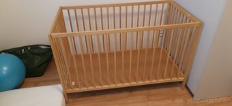 Detská postieľka IKEA 120x60 cm - 2
