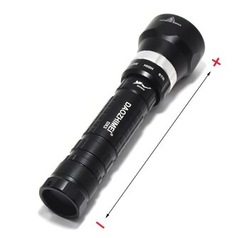 Potápačská baterka - 5xL2 LED, 8000lum, nova - 2