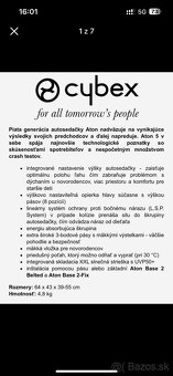 Vajíčko do auta Cybex ATON 5 - 2