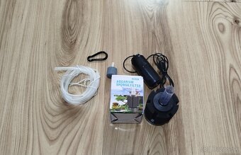 Nový akváriový filter + vzduchová pumpa – komplet set - 2