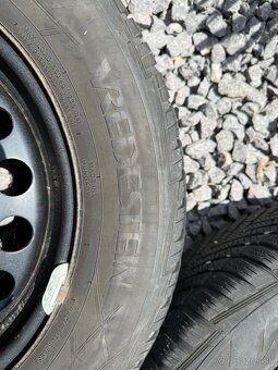 PLECHOVE DISKY 5x100 R15 a ZIMNE PNEU 185/65/15 - 2