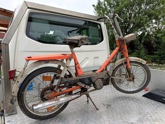 Moped Babetta 207 v nalezovom.stave. - 2
