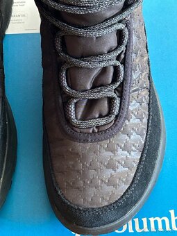 ZIMNÉ KOŽENÉ TOPÁNKY zn.COLUMBIA Waterproof č.40 - 2