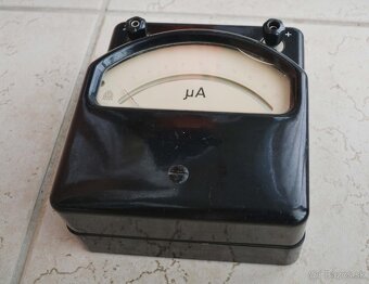 Predám starožitný – retro ampérmeter. - 2
