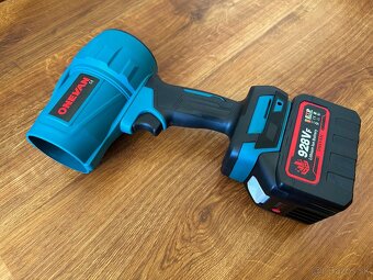 AKU bezuhlíkový TURBO fúkač 2000W / 150 000 ot. / 200 m/s - 2