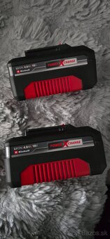 Einhell Power X-Change 18V 4.0Ah - TWIN PACK (2 ks) - NOVÉ - 2
