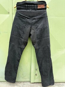 Moto nohavice jeans Trilobite 661 parado čierne veľ. 34W/32L - 2