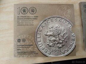 100 výročie začatia ťažby čs mincí - 2