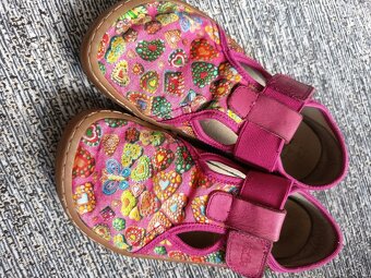 Froddo barefoot tenisky fuchsia Canvas T, velk.28 - 2