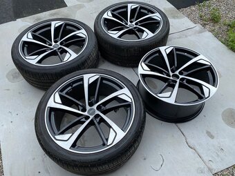 Audi Q7 Q8 Disky Kolesá 22" + 3 Letné Pneu - 2