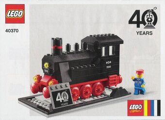 LEGO 40370 - Parná lokomotíva (Promo) - 2