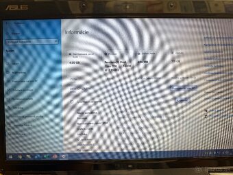 Predám Asus 15,6” s SSD a W10 - 2
