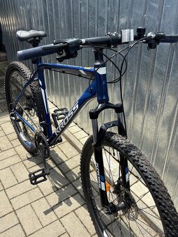 Horský pánsky bicykel Kross Hexagon 3.0 navy blue 27,5” - 2